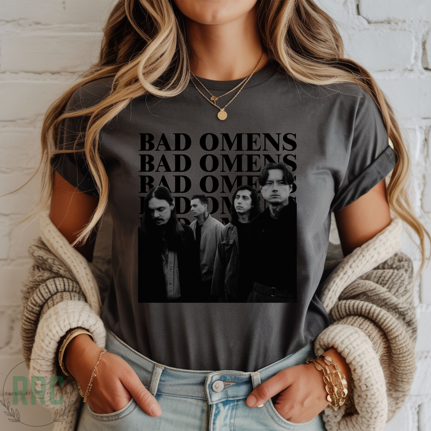 Bad Omens Halftone Tee *GILDEN*