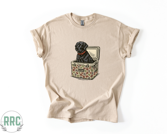 Black Lab Camo Cooler *GILDEN*