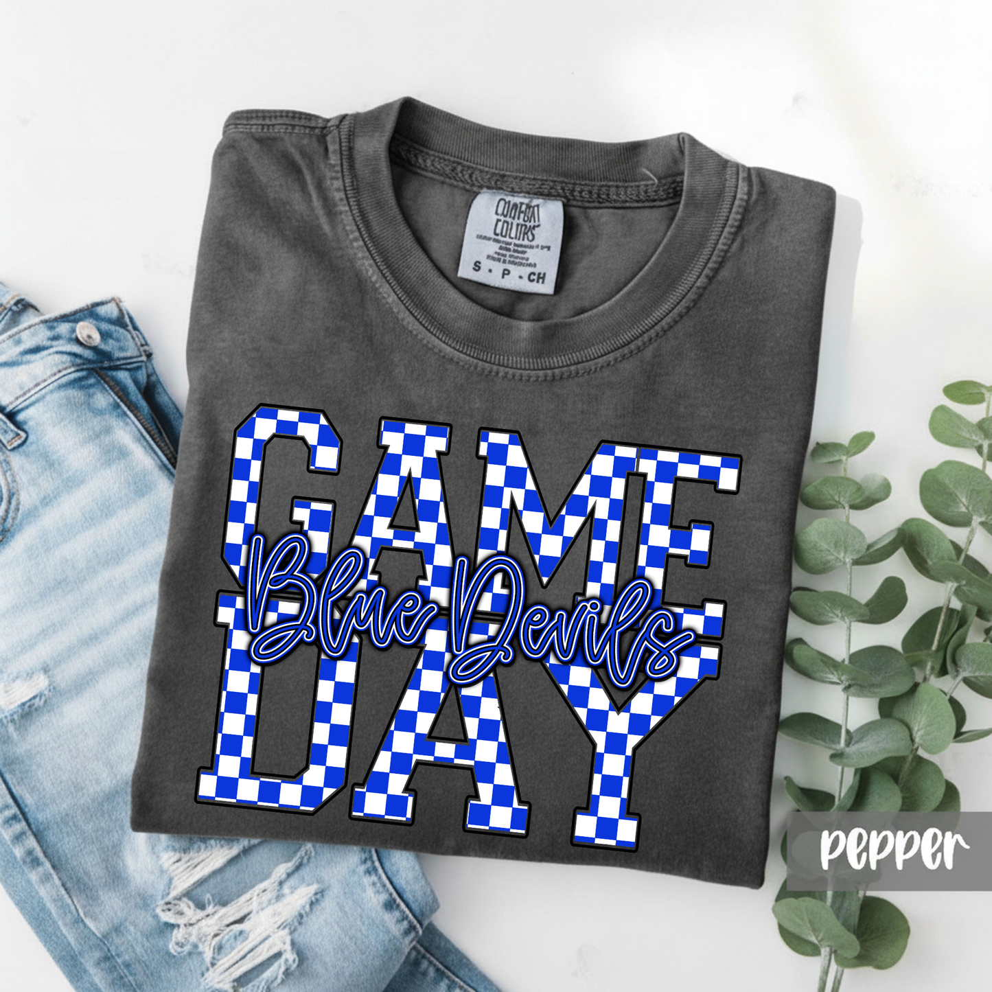 Blue Devils Game Day Tee *COMFORT COLORS*
