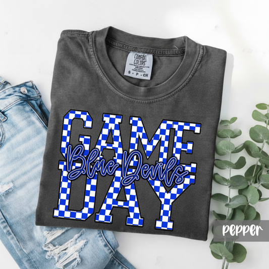 Blue Devils Game Day Tee *COMFORT COLORS*