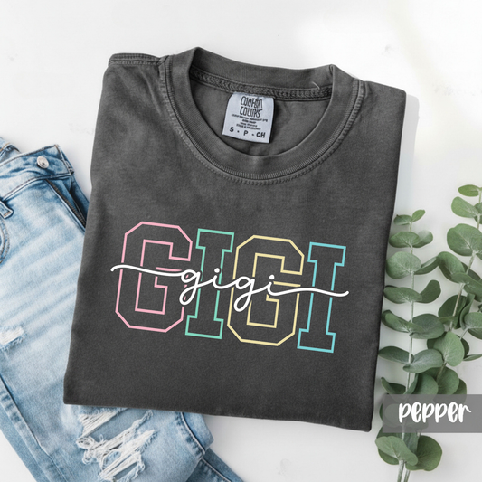 Pastel Gigi Tee *COMFORT COLORS*