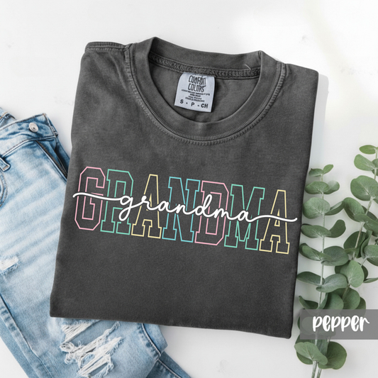Pastel Grandma Tee *COMFORT COLORS*