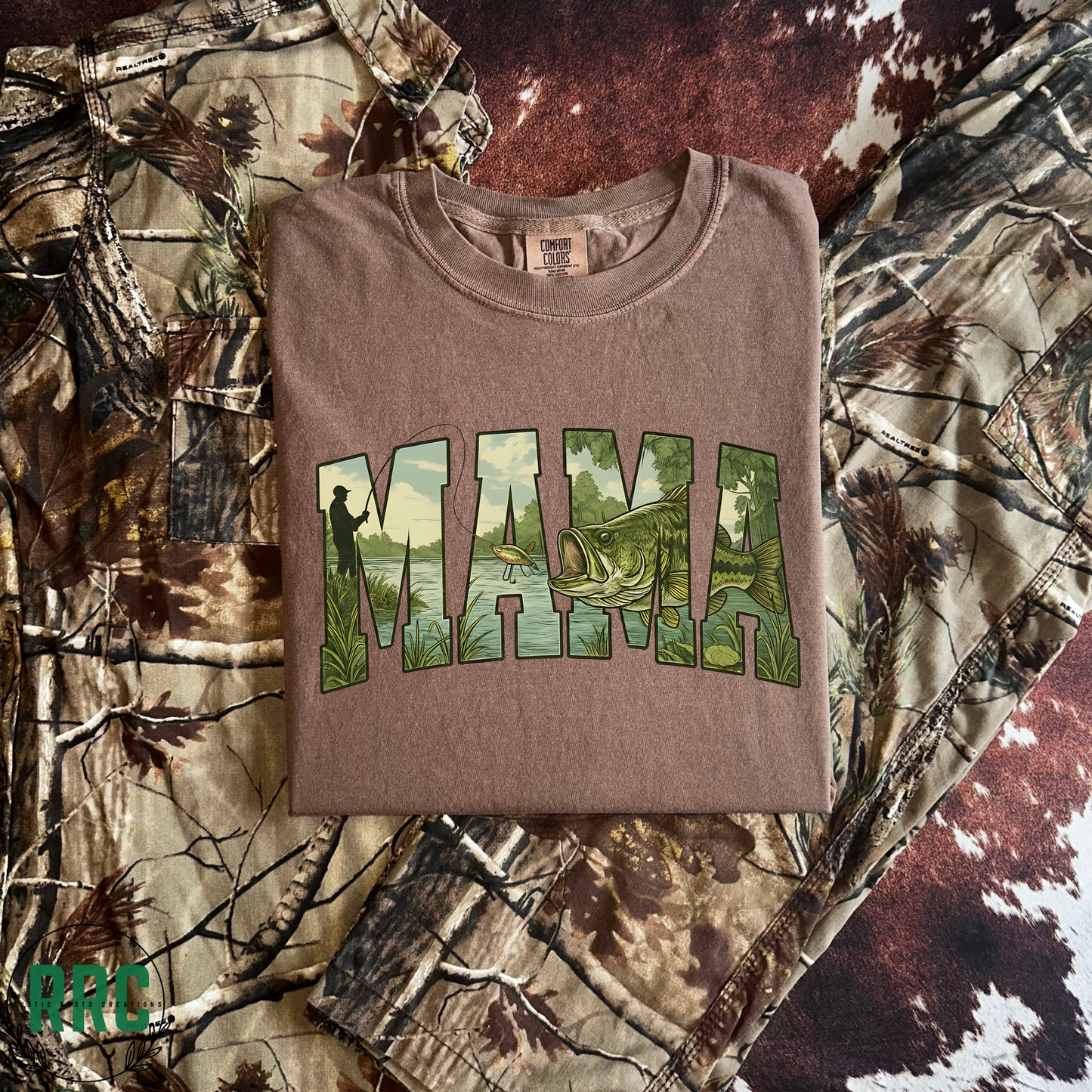 Mama Jumping Fish *COMFORT COLORS*