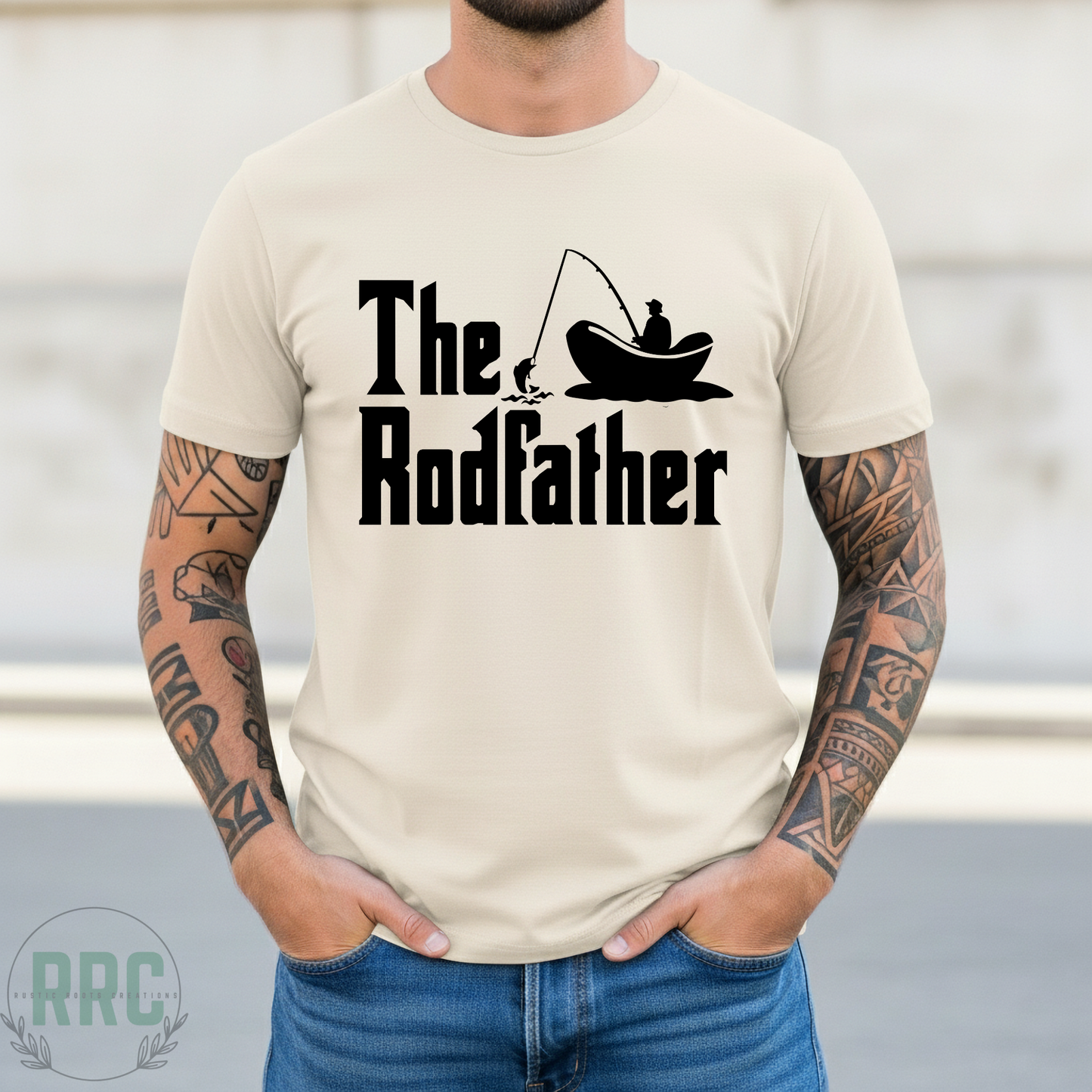 The Rodfather (Black Font) Tee GILDEN