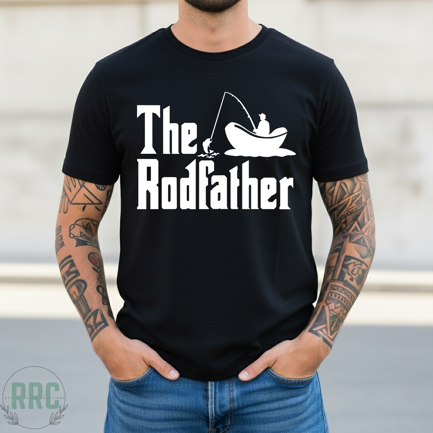 The Rodfather (White Font) Tee GILDEN